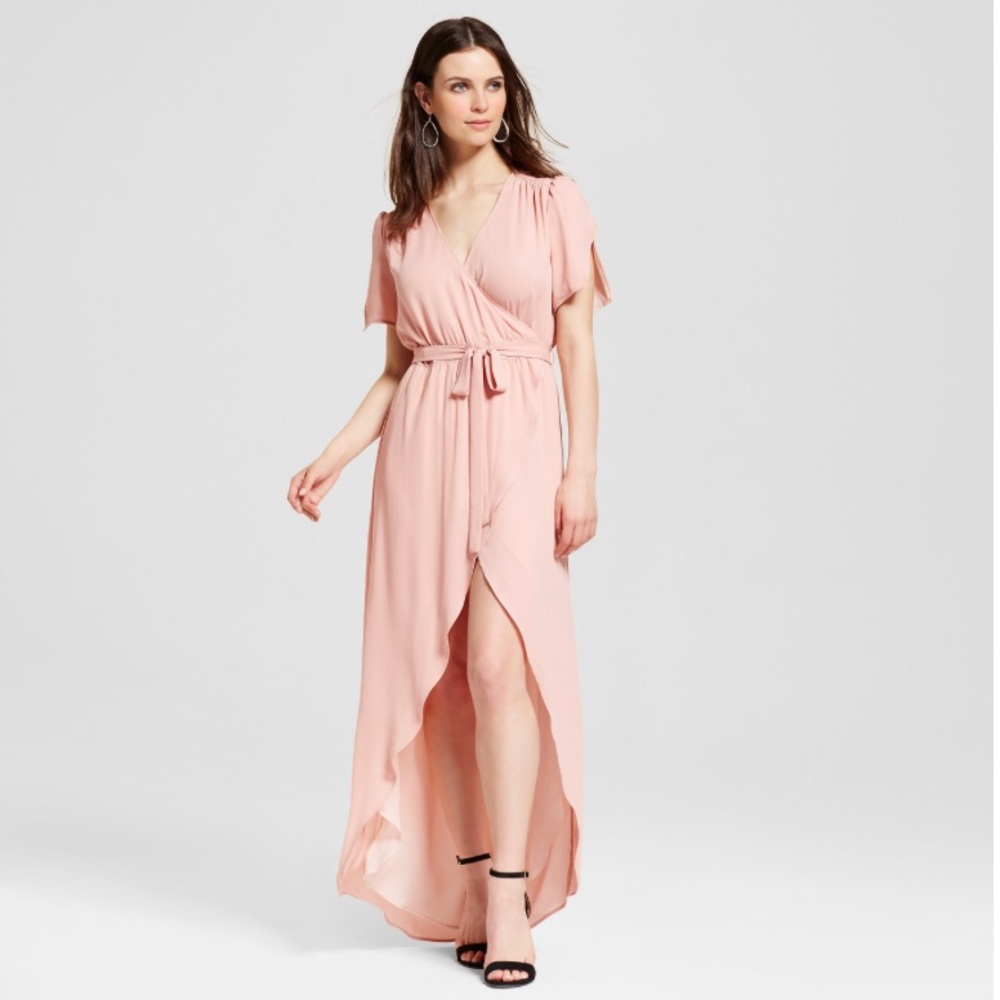 NWOT Romantic Blush dress- perfect for weddings!